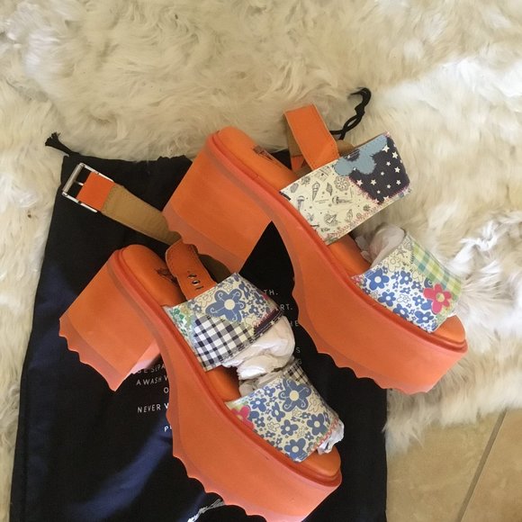 John Fluevog Razzle style shoes size 12 W 10 M New - Picture 2 of 4